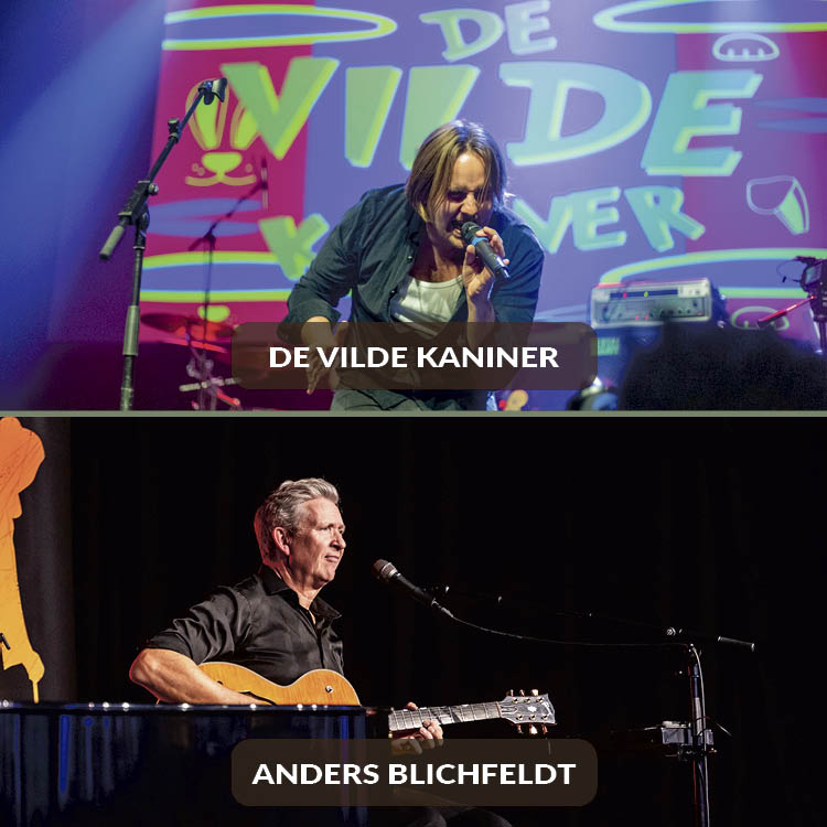 De Vilde Kaniner og Anders Blichfeldt