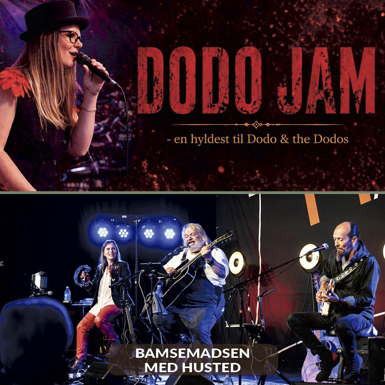 Dodo Jam og BamseMadsen med Husted